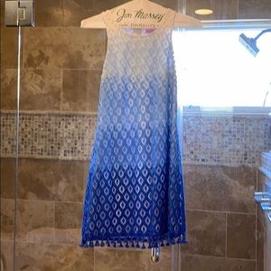 Lily Pulitzer dress with fringe